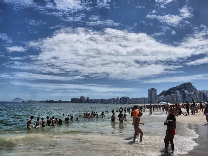 Copacabana Beach - No Boobs in Sight
