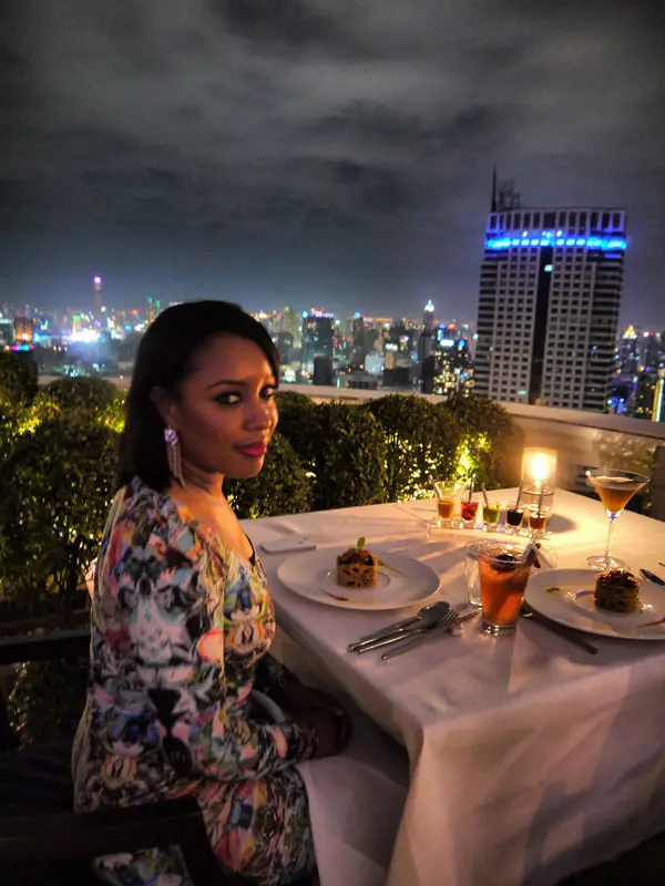 Nat at Breeze Restaurant, Lebua at the State Tower - Bangkok, Thailand
