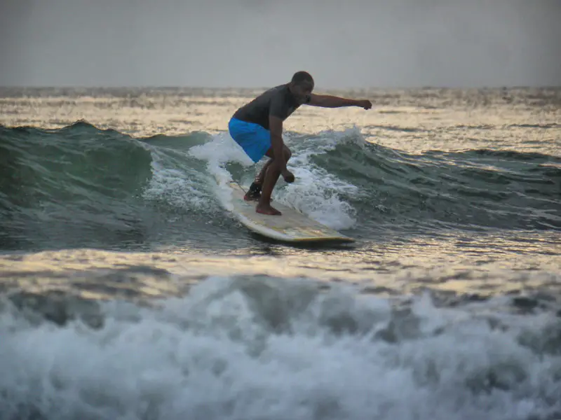 Mase's First Time on a Surf Board - A Great Surfing Lesson with Jaco Surf School