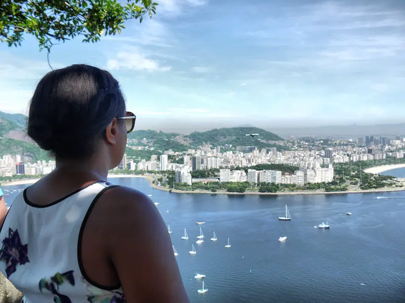 Plane-Spotting - Nat Looking Out Over Guanabara Bay