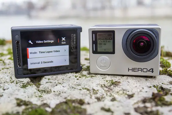 GoPro HERO4 Settings - Set to Take Photos at 2 Second Intervals
