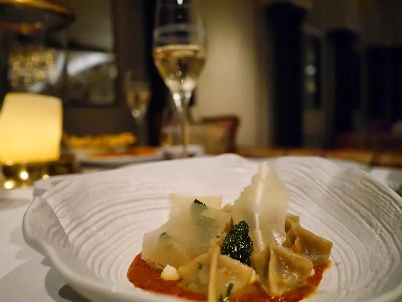 Mase's Starter: Beef Ravioli, Otherwise Known as Smoked Turkish Manti