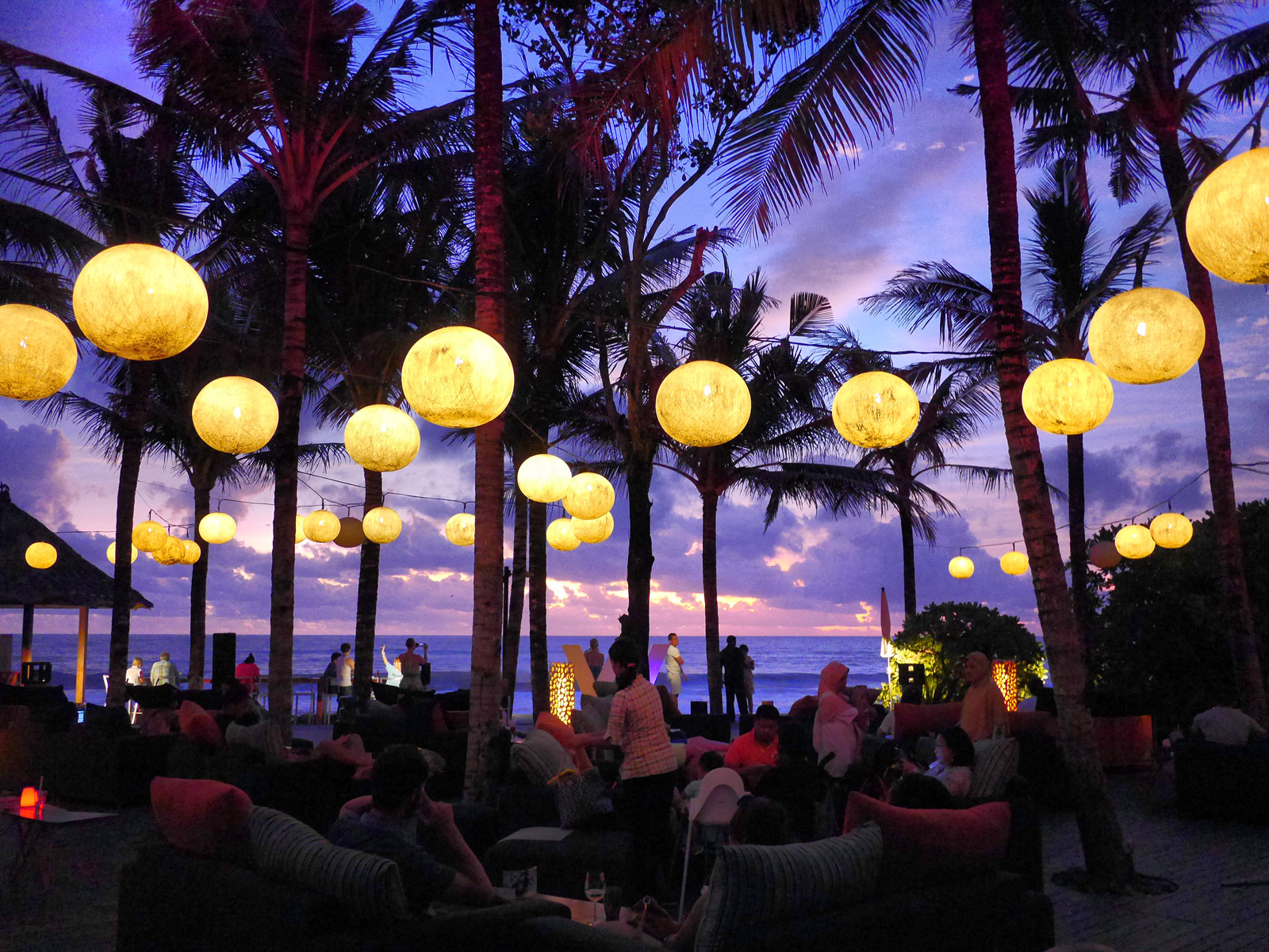Woo Bar Sunset - W Hotel in Seminyak, Bali, Indonesia