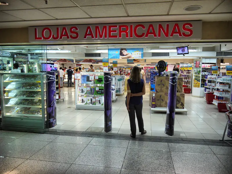 Lojas Americanas Store in Rio Sul Mall, Botafogo