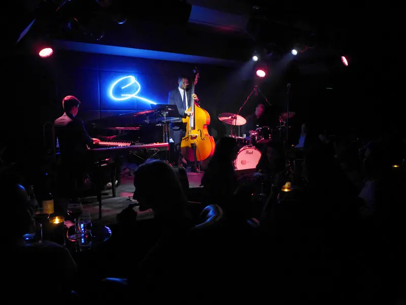 Q's Bar & Lounge: Justin Kauflin and his Band on the Legendary Quincy Jones' Stage