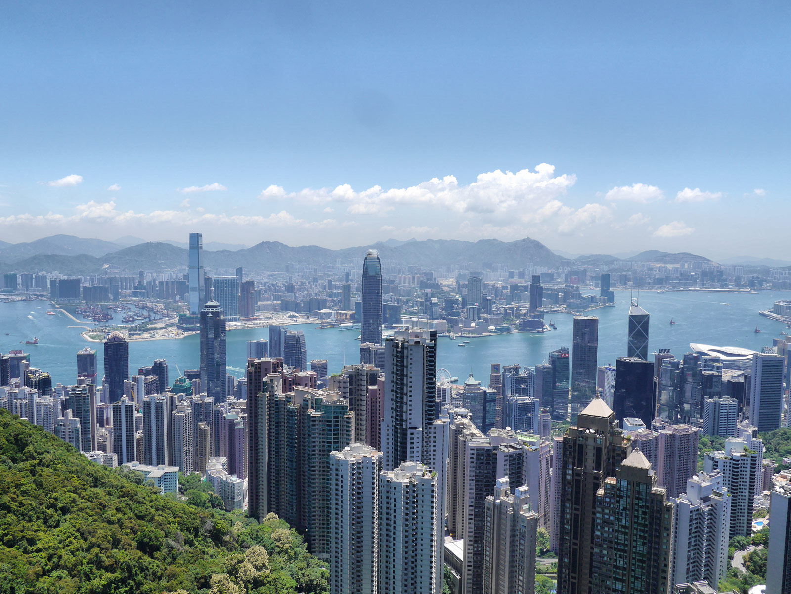 View of Hong Kong from Victoria Peak