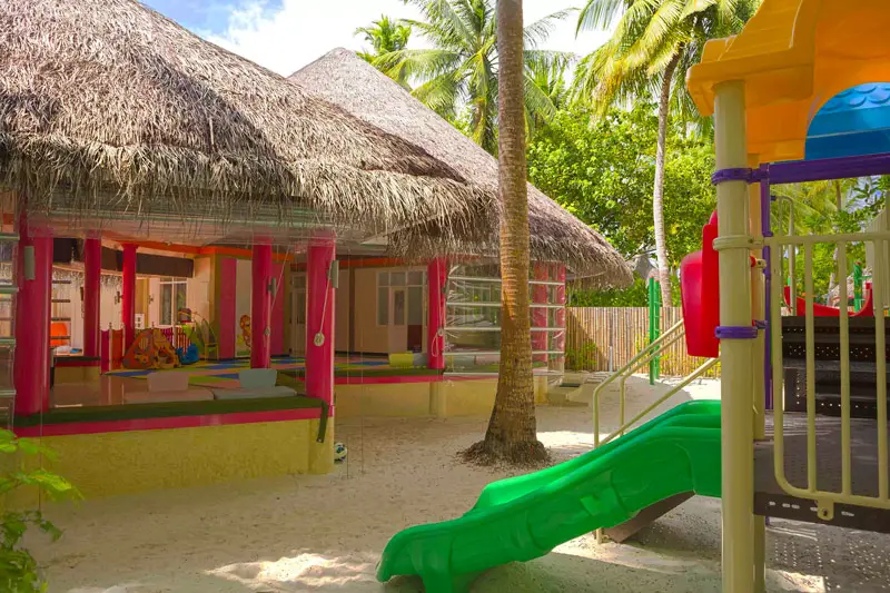 The Kids Club at Sun Aqua Vilu Reef Features both an Indoor and Outdoor Play Area