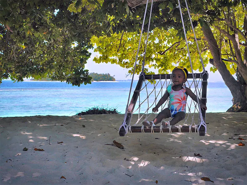 These Playful Swings Are Dotted All Around Bandos Maldives Island