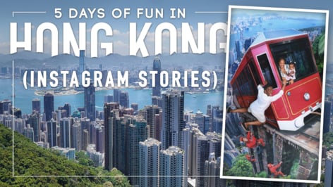Play Video: 5 Days of Hong Kong FUN! The Peak, Disneyland, Victoria Harbour, Yum Cha + more