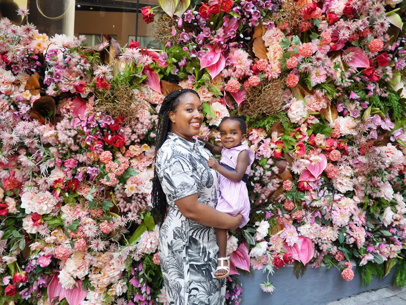 Whether in Soho or Elsewhere, Nat Can't Resist a Flower Wall