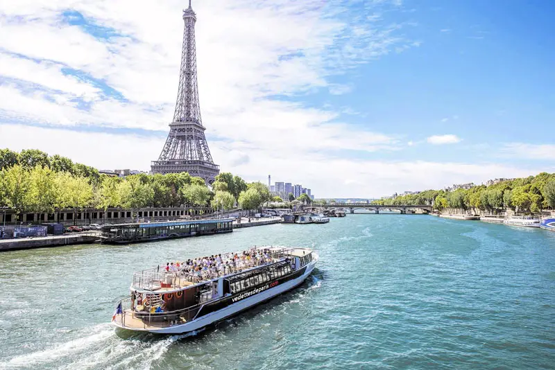 Enjoy a River Seine Cruise as it Sails Past Iconic Landmarks Such as the Eiffel Tower