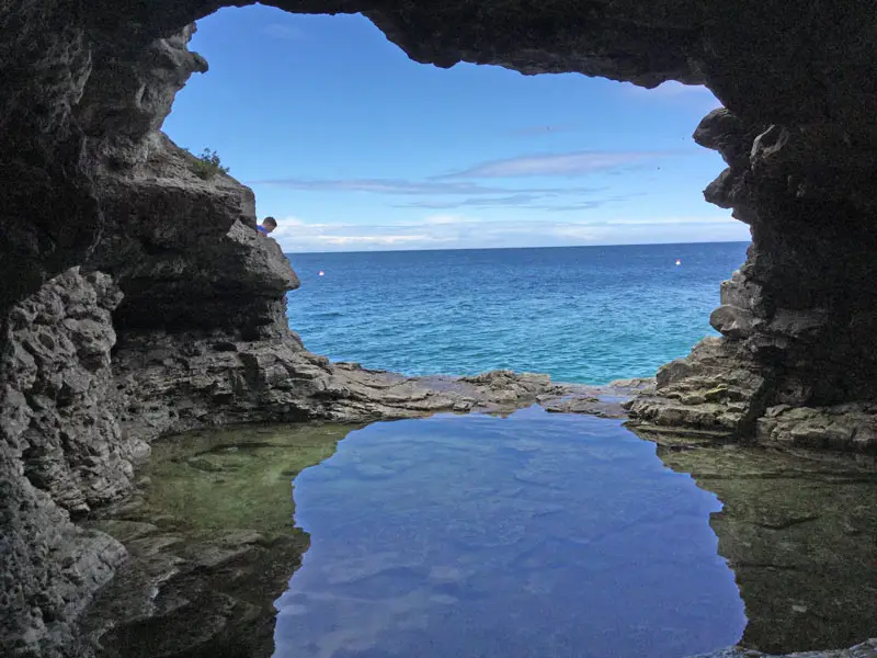Animal Flower Cave & Cliff Top Restaurant in Barbados