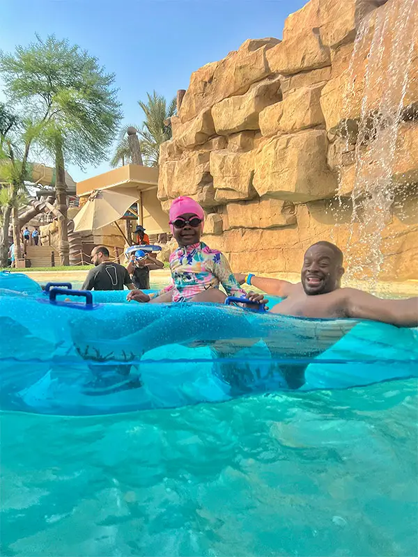 Family Fun at Yas Waterworld Abu Dhabi (Lazy River)