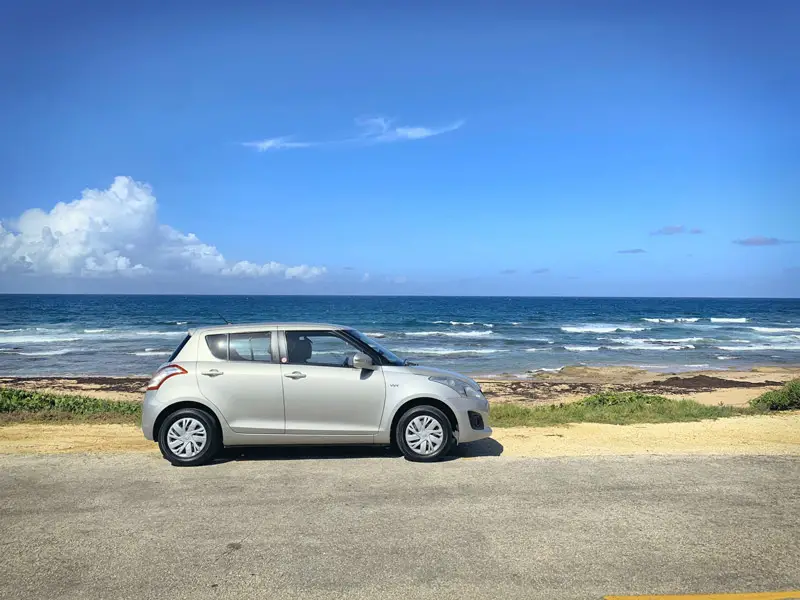 Suzuki Swift Car Rental in Barbados
