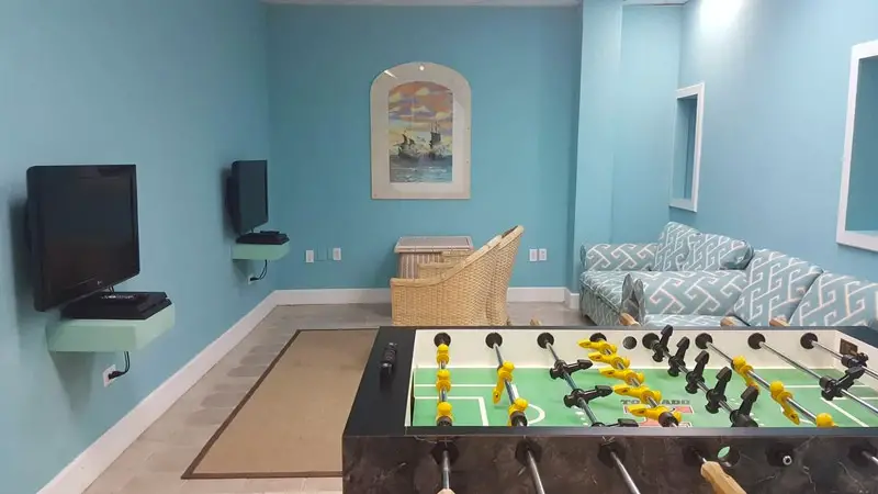 Popular With Teens - The Games Room Comes Complete with Table Football, DVD's and Video Games