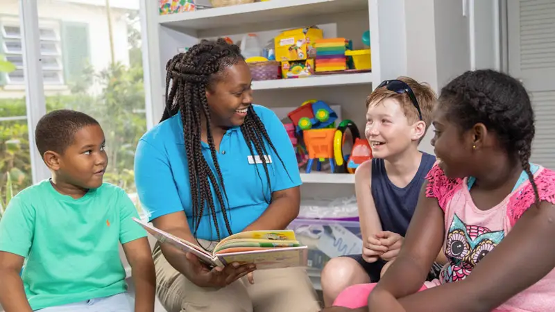 It's Story Time at Lil Dipper's Kids Club!