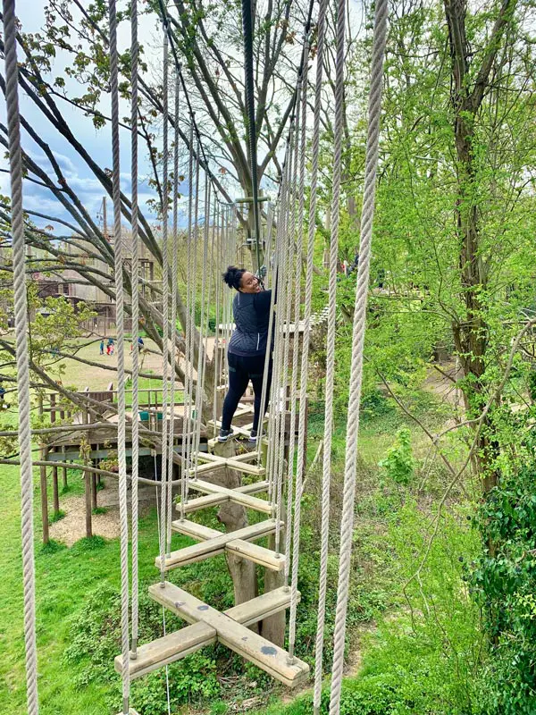 Adults Have Equally As Much Fun as the Kids - Go Ape Treetop Adventure