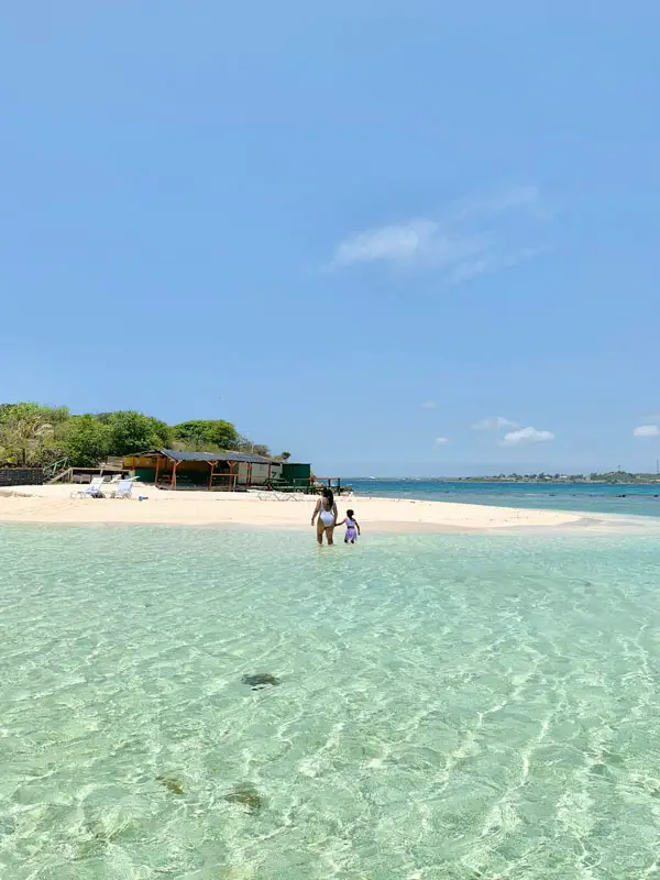 Our Family on Prickly Pear Island (1 of 365 Beaches in Antigua and Barbuda)