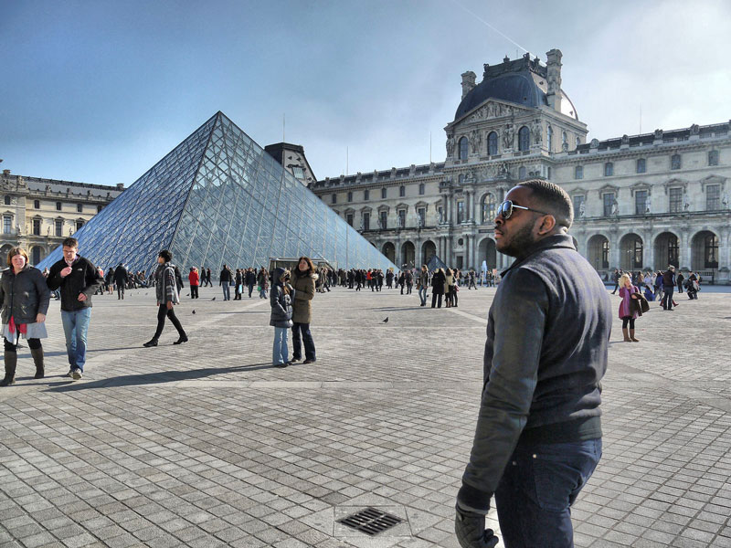 Paris - Louvre Museum Pyramid