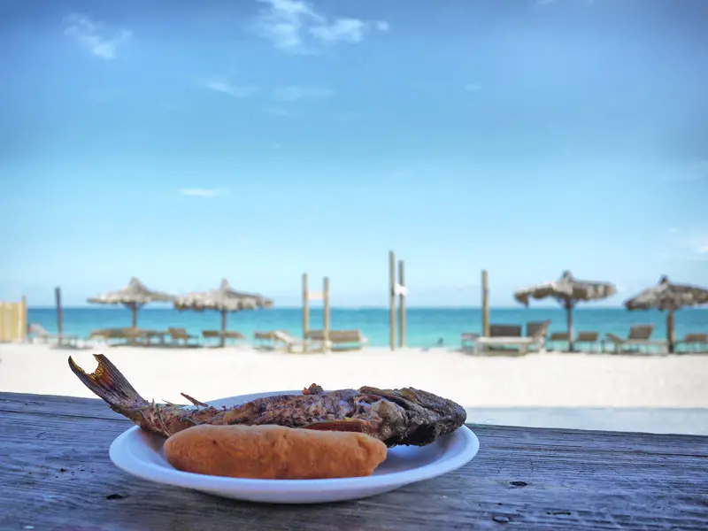 Waves Beach (Hellshire) in Portmore, Jamaica - Fried Fish and Festival