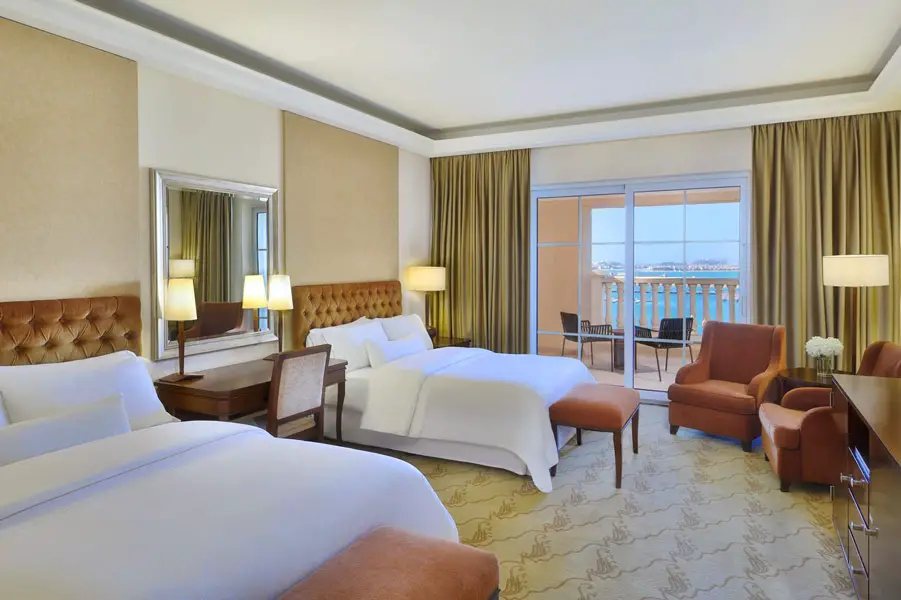 Westin Dubai Mina Seyahi - Queen Room with Palm Island & Sea Views