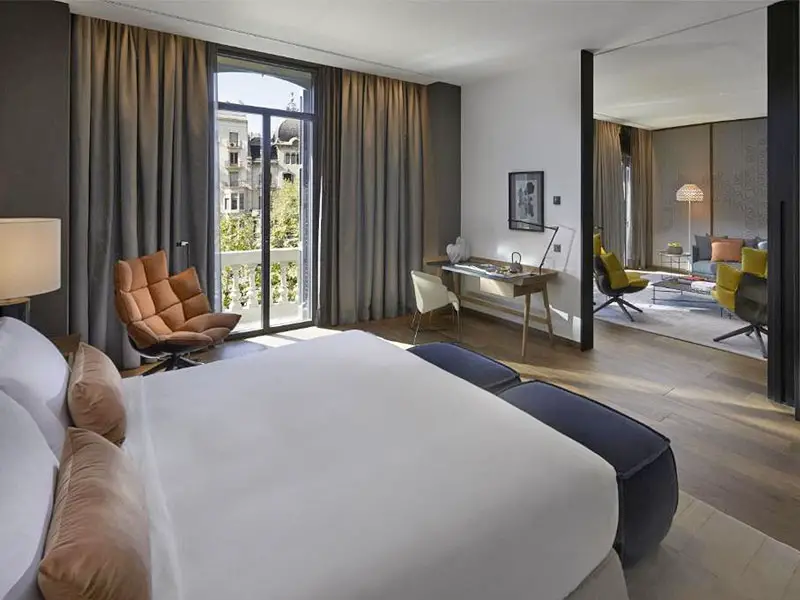 A double room at the Mandarin Oriental - Best Hotels in Barcelona