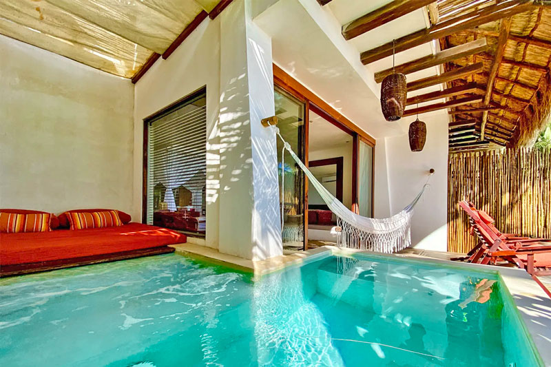 The Beach Hotel Tulum - Junior Suite with Private Plunge Pool