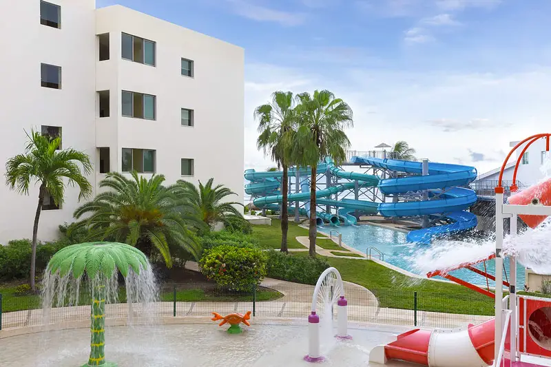 Hyatt Ziva (Water Slides) - Best Cancun Family Hotels for Kids