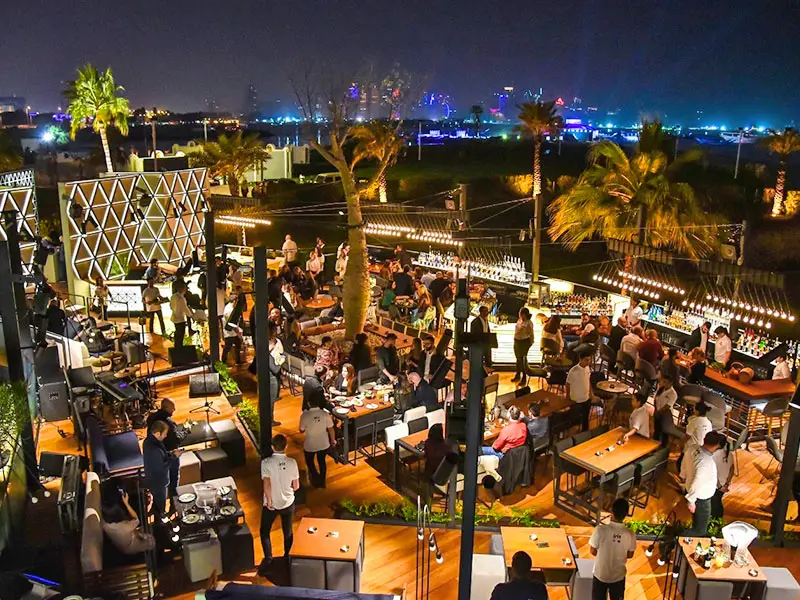 Iris - Outdoor Lounge Bar in Doha Qatar