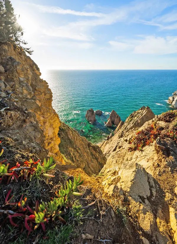 Colares Coast in Portugal Near Lisbon