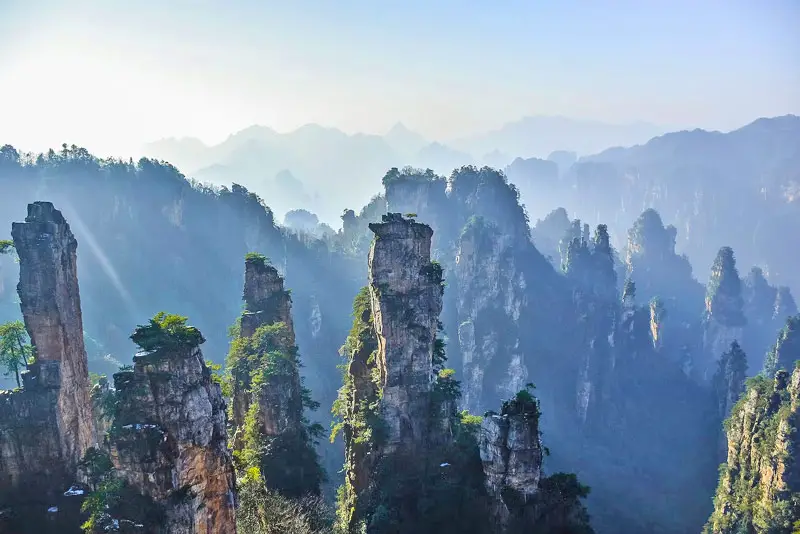 Zhangjiajie National Forest Park - Avatar Mountain Pillars