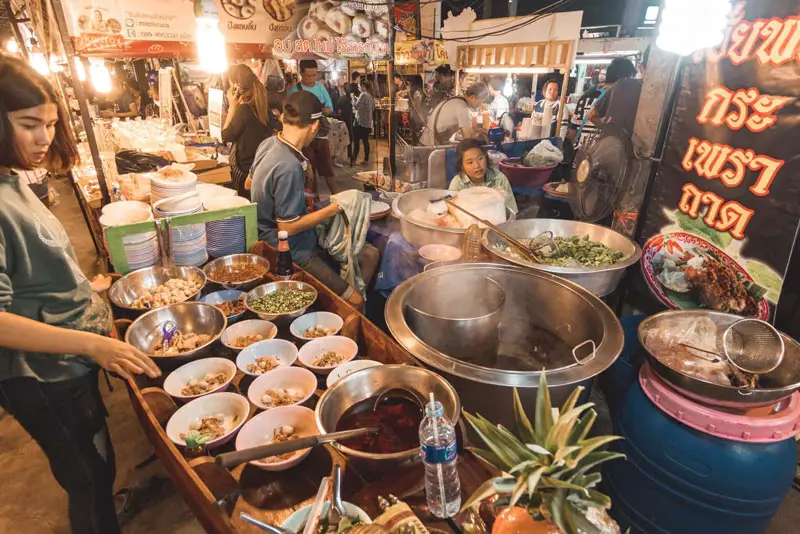 Street Food at Bangkok Night Market