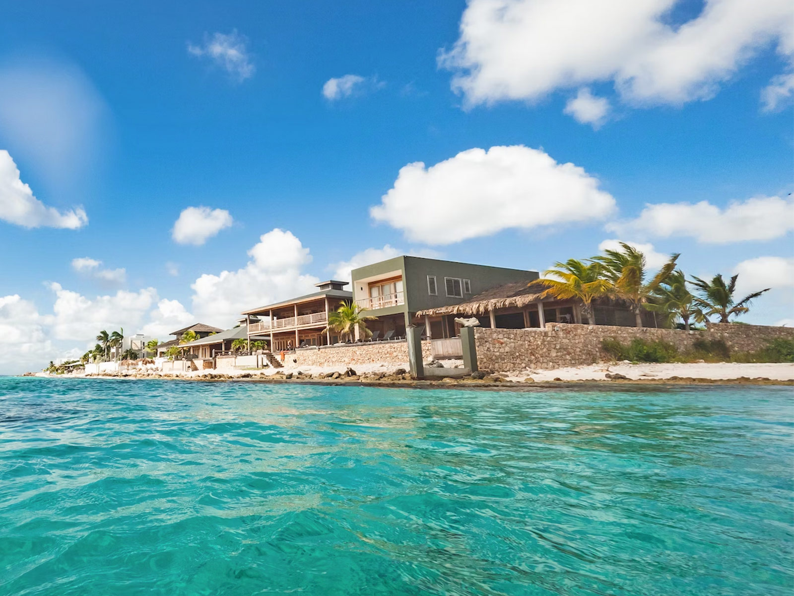 Bonaire - Beach View from the Ocean