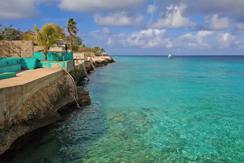 Bonaire Coast and Caribbean Sea