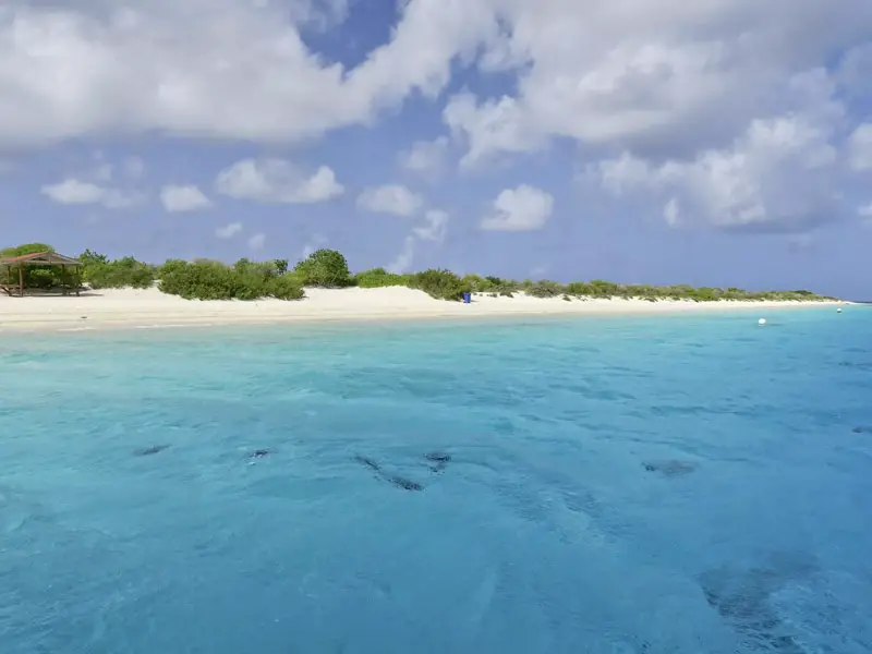 Klein Bonaire Islet - White Sand Beach and Turquoise Sea