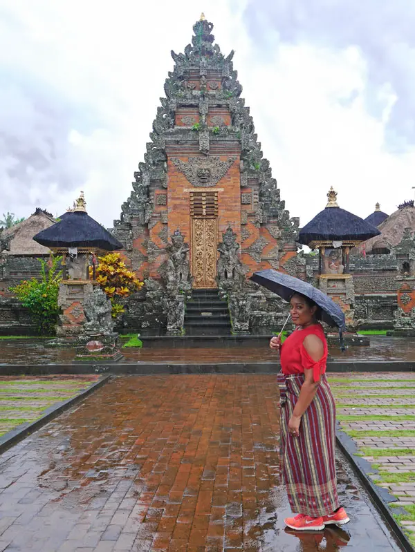 Nat on a Rainy Day in Bali