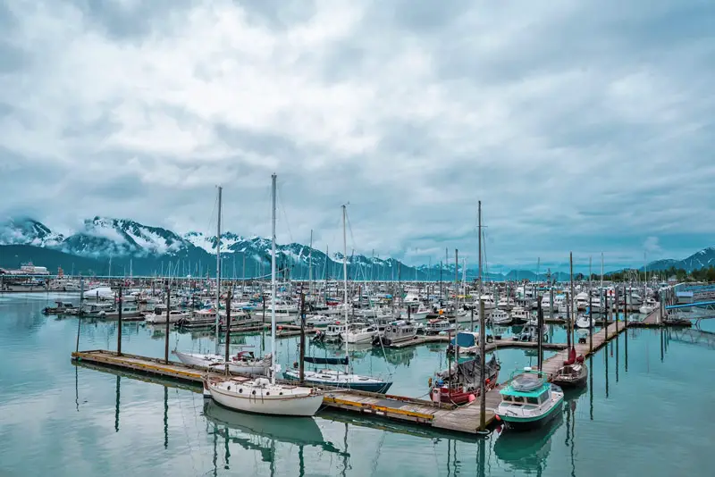 Seward - Boats Docked in Alaska