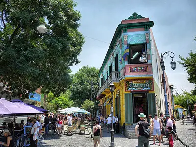 Explore Colourful Caminito Street in La Boca