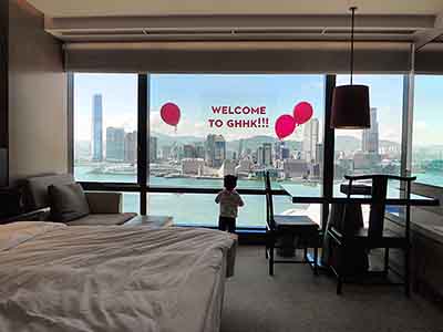 A Grand Welcome with Even Grander Victoria Harbour Views