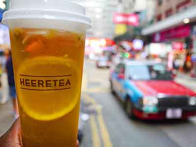 Enjoy Hong Kong’s Tastiest Fruit-Infused Iced Tea