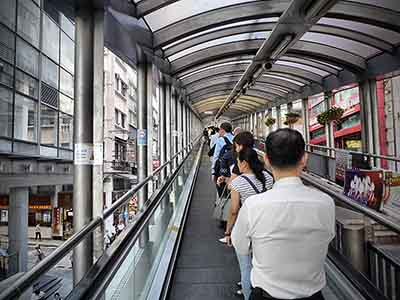 Ride the World’s Longest Escalator System (2,600 feet long)