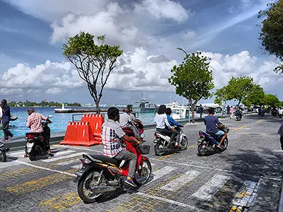 See Malé's Motorcycle Madness