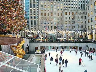 Go Ice Skating at Rockefeller Center’s Rink