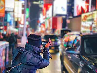 Times Square: Capture the Bright Lights & High Energy