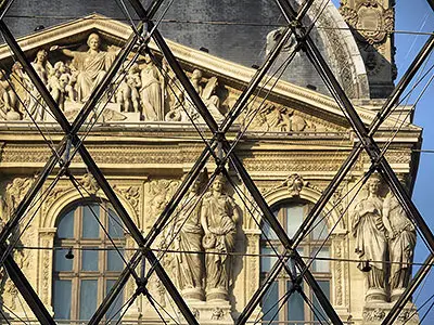 Louvre Palace: From the Inside Looking Out