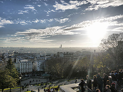 Watch Over Paris from Montmartre