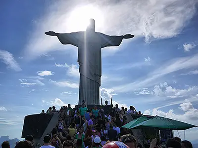 Christ the Redeemer Watching Over Us