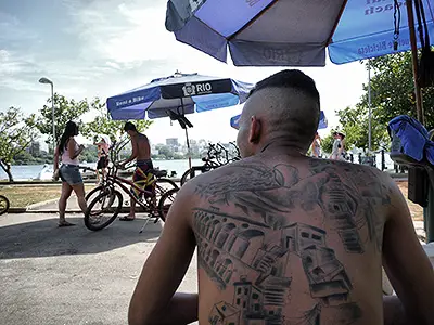 Rio on his Back – Awesome Tattoos
