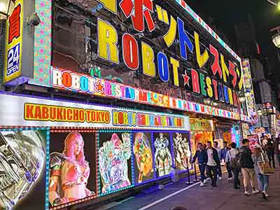 Be Amazed by a Dazzling Show at the Robot Restaurant