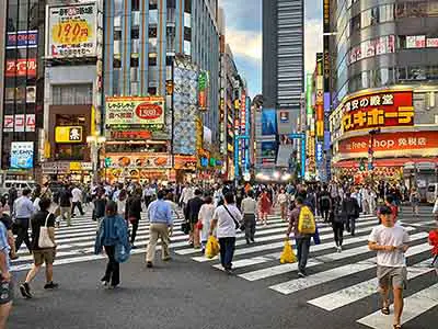 Roam the Busy Streets of Shinjuku